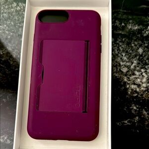 Incipio Purple Phone Case with Card Holder